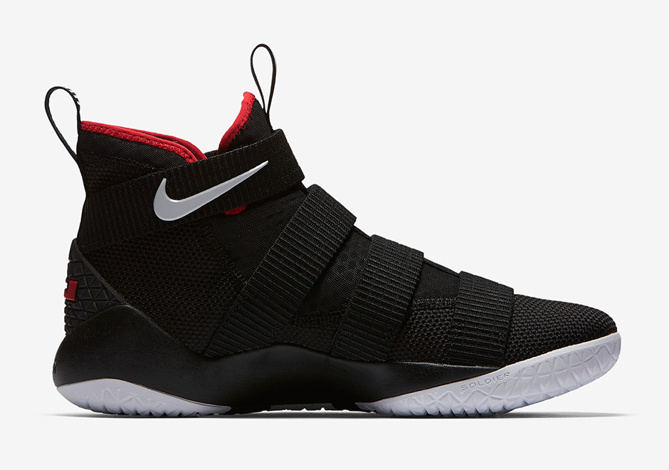 Nike LeBron Soldier 11 Bred Release Date 897644-002 | SneakerNews.com