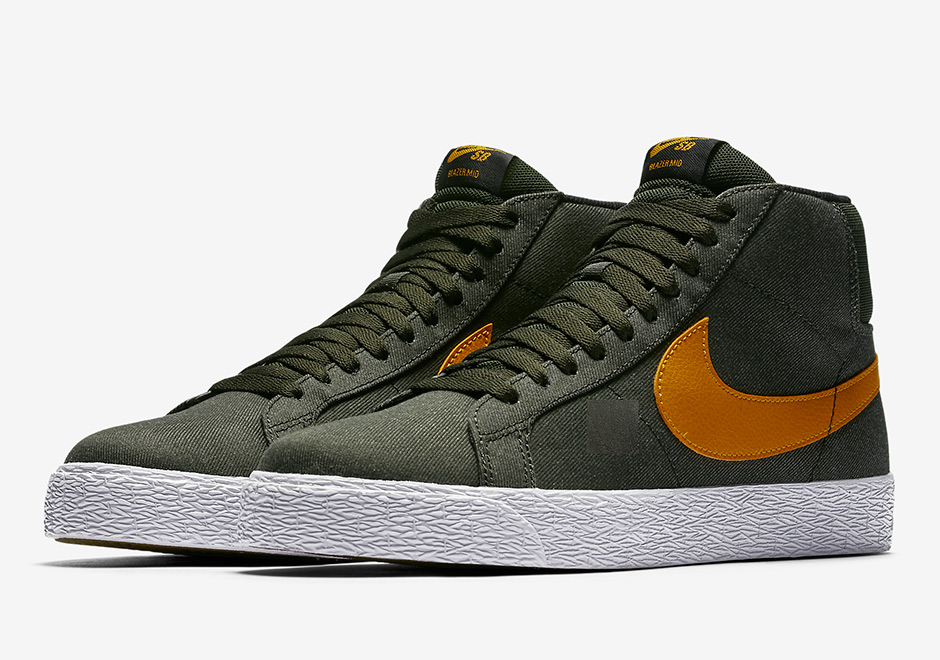 The Nike SB Blazer Mid Releases In "UNDEFEATED" Colors