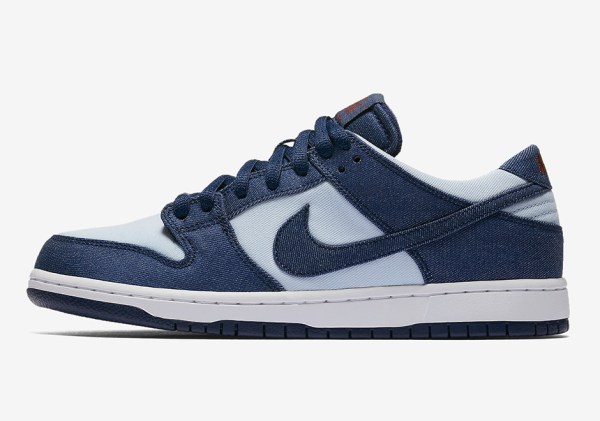 Nike SB Dunk Low Denim Binary Blue 854866-444 | SneakerNews.com