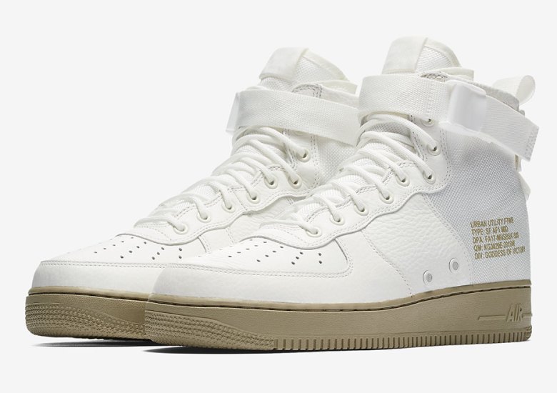 Official Images Of The Nike SF-AF1 Mid “Ivory”