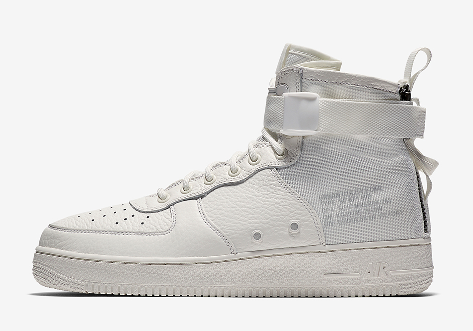 Nike SF AF1 Mid Triple Ivory Release Date AA6655-100 | SneakerNews.com