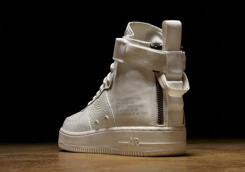 Nike SF-AF1 Mid “Triple Ivory” Releases On June 30th