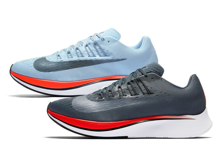 Nike Zoom Fly Is Now Available In “Blue Fox” And “Ice Blue”