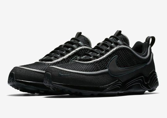 The Nike Zoom Spiridon Gets Murdered Out, Almost