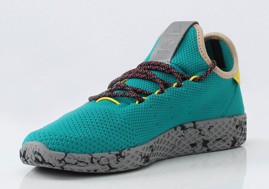 Pharrell and adidas Slam the Tennis Hu with Colour - Sneaker Freaker