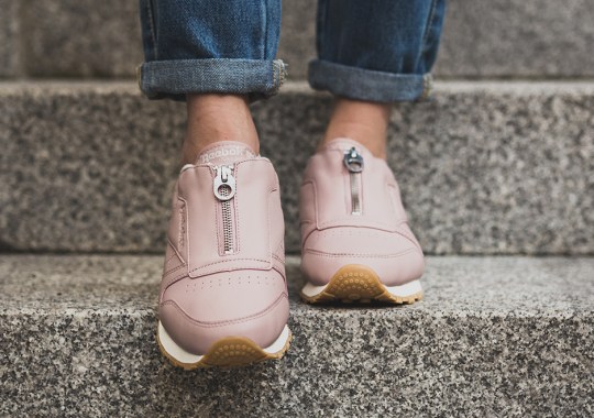 Reebok To Release A Classic Leather With Zippers