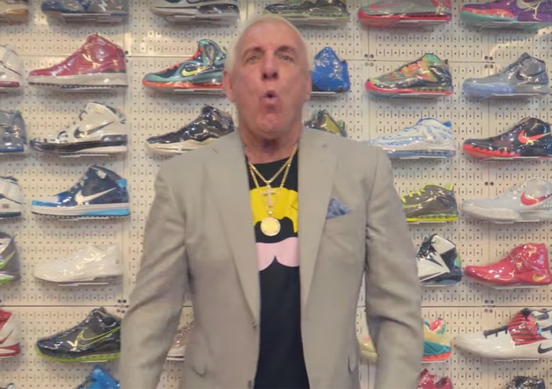 Ric Flair Complex Sneaker Shopping at Stadium Goods