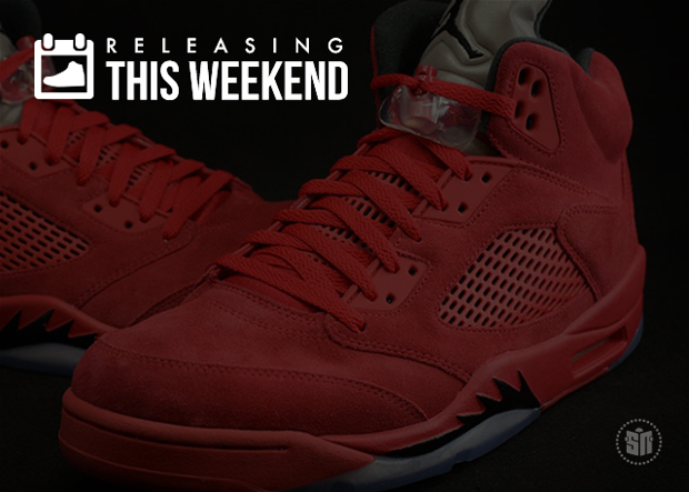The Best Sneakers Releasing This Weekend From All Red Jordan 5s, Parley Ultra Boosts & New VaporMaxes