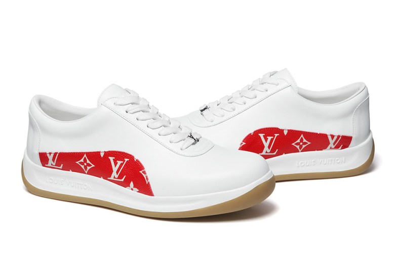 Supreme Officially Unveils Sneakers From Louis Vuitton Collection