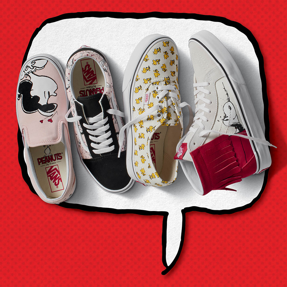 vans peanuts range