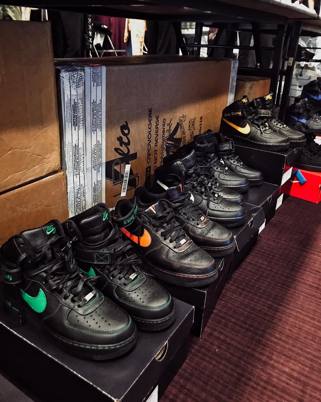 Vlone Nike Air Force 1 Collection From Paris 1