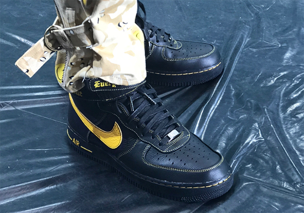 Vlone Nike Air Force 1 High Collection Runway 3