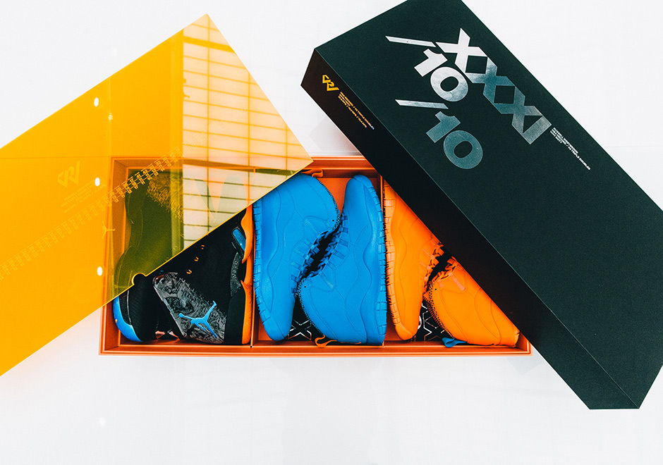 Russell Westbrook Receives Special "XXX1, 10, and 10" Package From Jordan Brand