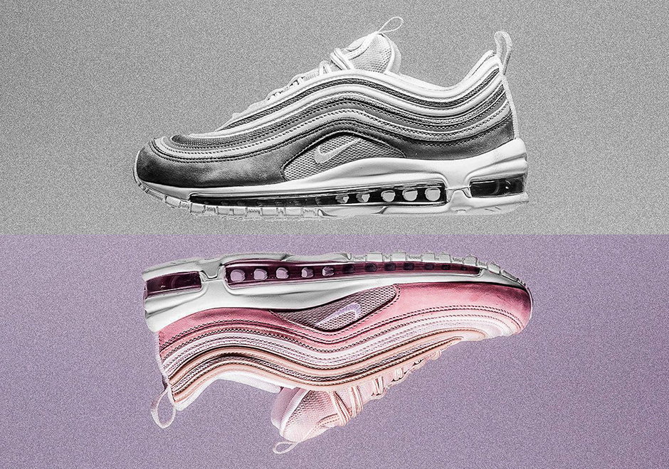 nike 97 grey and pink