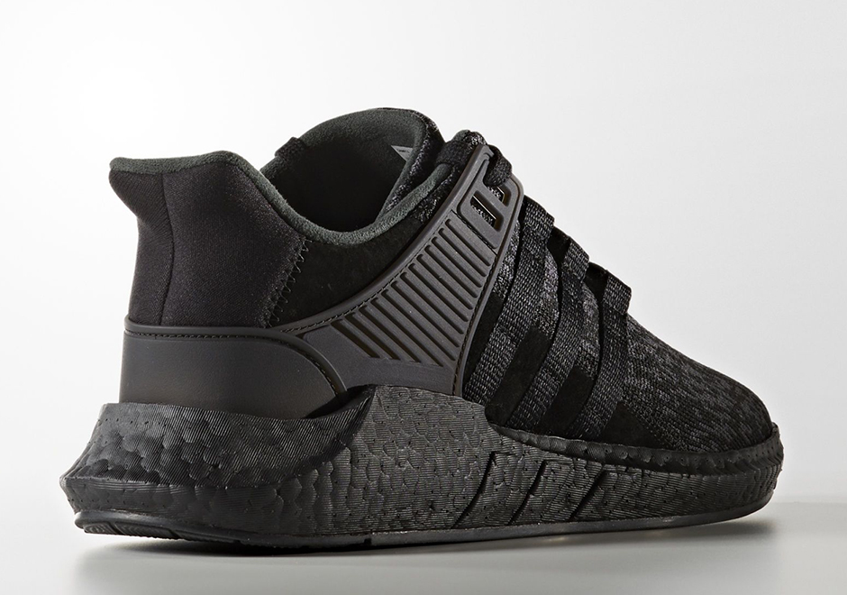 eqt support triple black