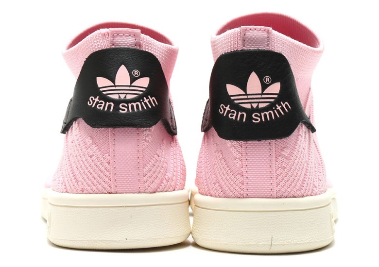 adidas Stan Smith Sock Primeknit Releasing In Pink