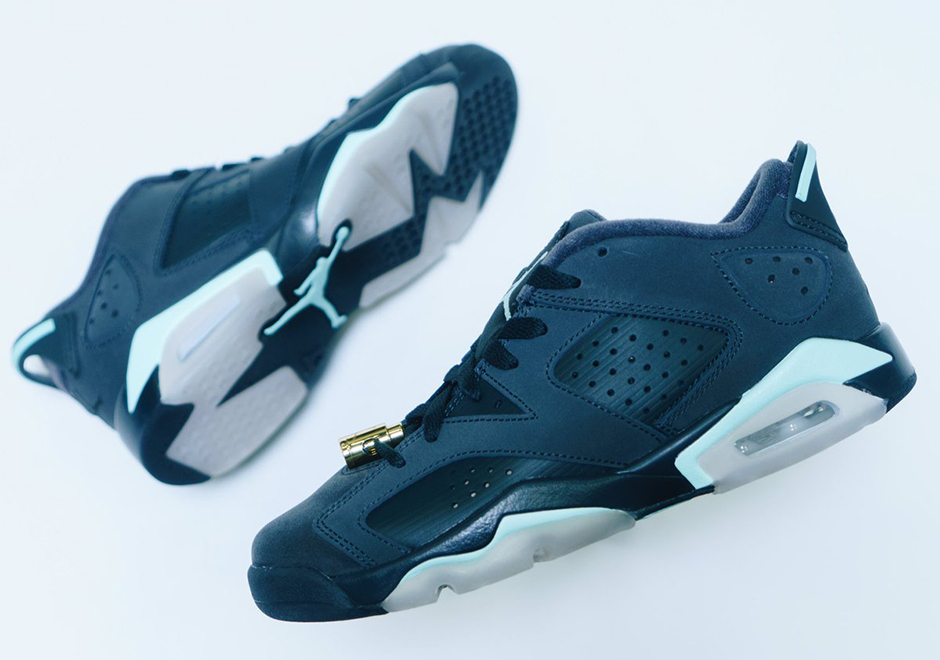 Air Jordan 6 Low Mint Foam Release Date Girls Exclusive 01