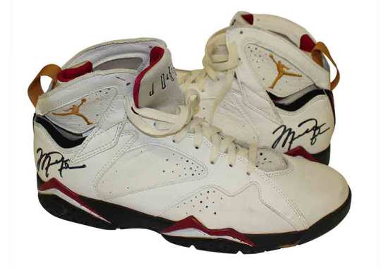 Michael Jordan’s Autographed Game-Worn Air Jordans From 1992 Are Up For Auction