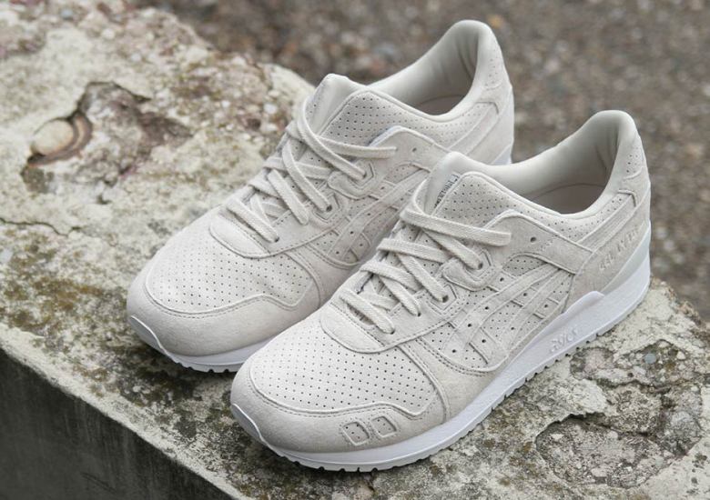 ASICS GEL-Lyte III “Birch” in Perforated Suede