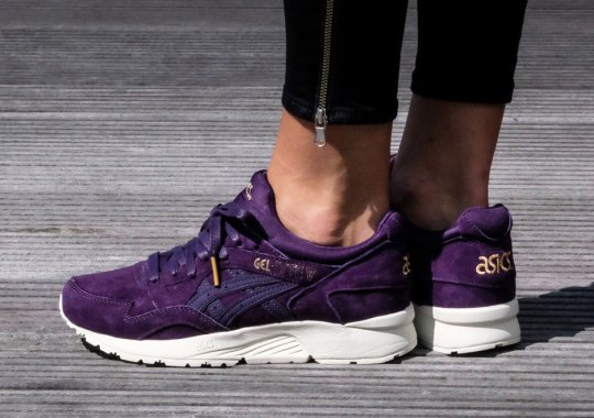 ASICS Releases The GEL-Lyte V In Royal Purple Suede