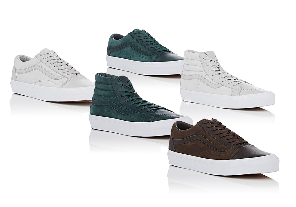 Barneys Continues Sole Series With Exclusive Vans In Nubuck And Leather