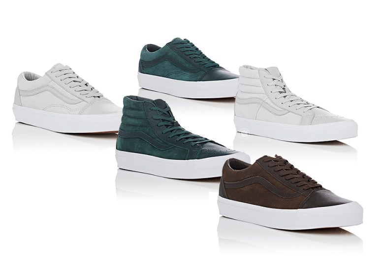 Barneys Continues Sole Series With Exclusive Vans In Nubuck And Leather