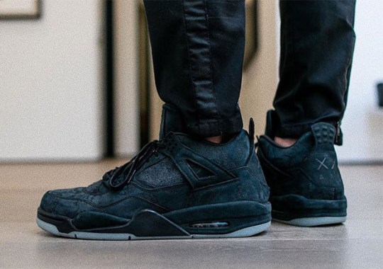 Another KAWS x Air Jordan 4 In Black Rumored For 2018 Release