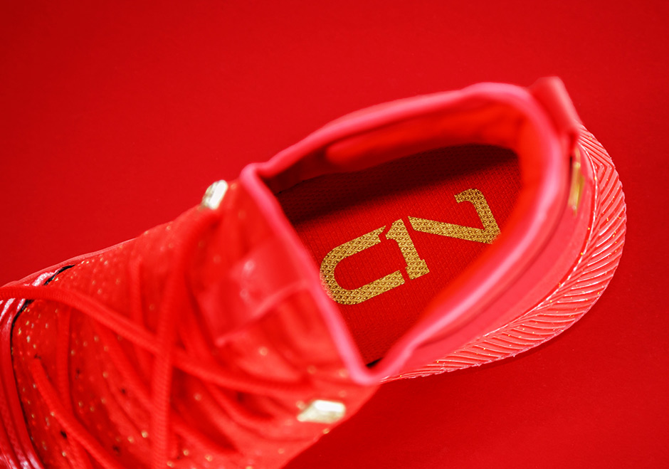 Cam Newton Under Armour Ua C1 Trainer Red First Look 1