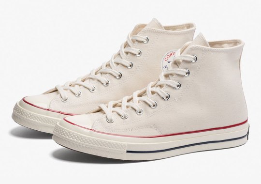 The Converse Chuck Taylor Hi 1970s Releases In Classic “Parchment”