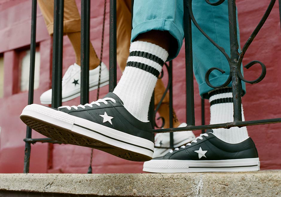 Converse One Star Perforated Leather Pack | SneakerNews.com