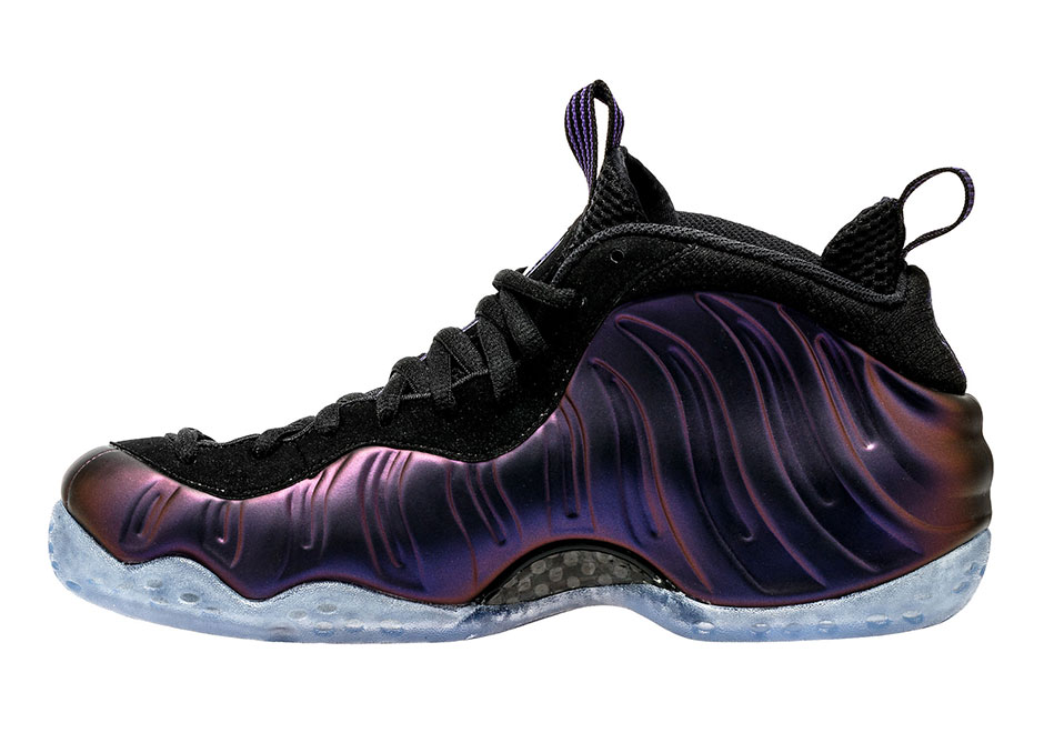 nike foamposite purple