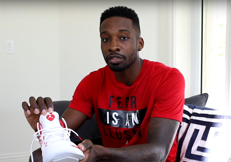 Jeff Green The air jordan 1 hand crafted is so soft Pe