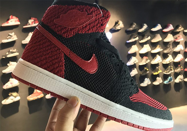 Air Jordan 1 Flyknit "Banned" Releasing In Adult And Grade School Sizes On September 9th
