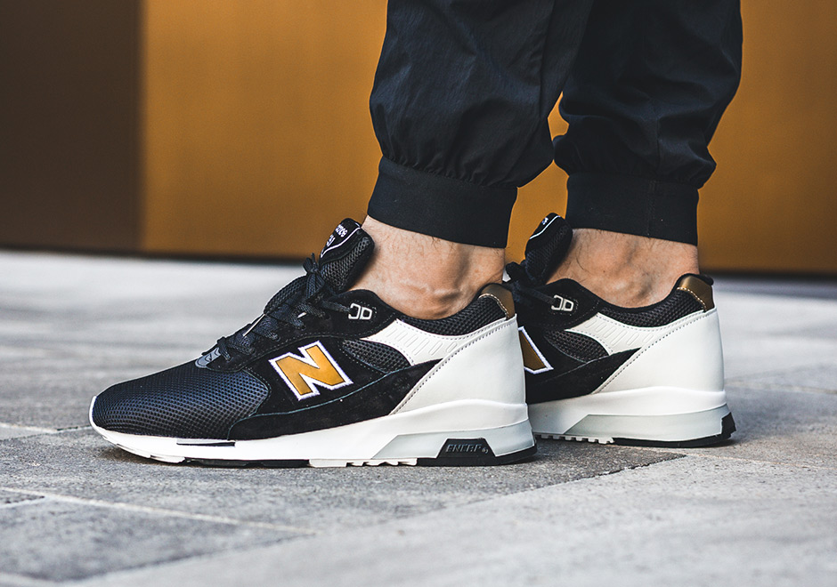 New Balance 1991 Made in England Black White Gold | SneakerNews.com