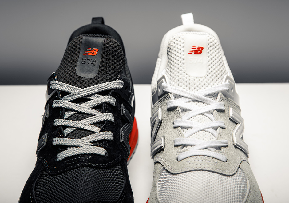 New Balance 574 Sport Black White First Release 4