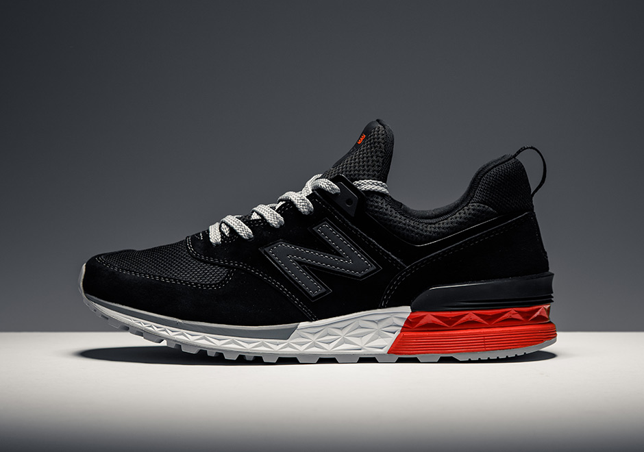 New Balance 574 Sport Black White First Release 7 1