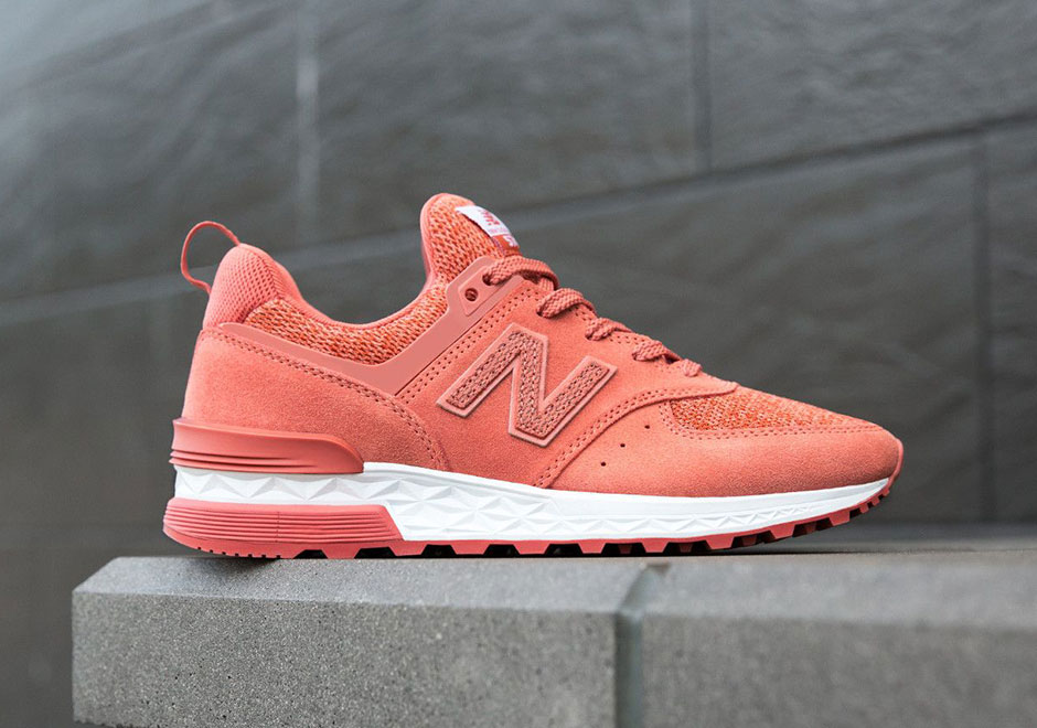 New Balance 574 Sport Suede Womens Pack