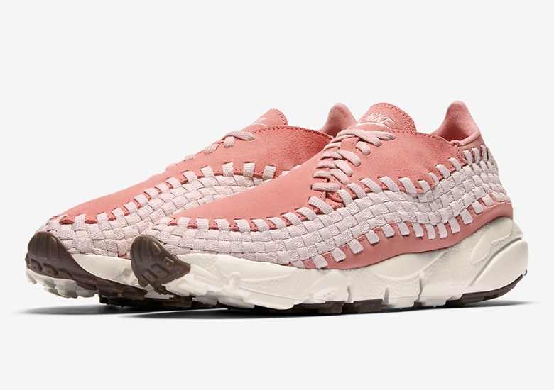 nike air footscape woven rose pink 1