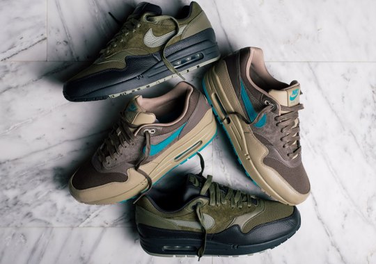 Nike Air Max 1 “Dark Stucco” and “Ridgerock” Available Now