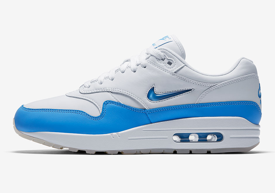 Nike Air Max 1 Sc Jewel White University Blue 3