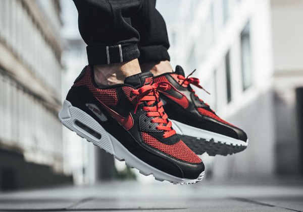 Nike Air Max 90 Black Tough Red 537384-076 | SneakerNews.com