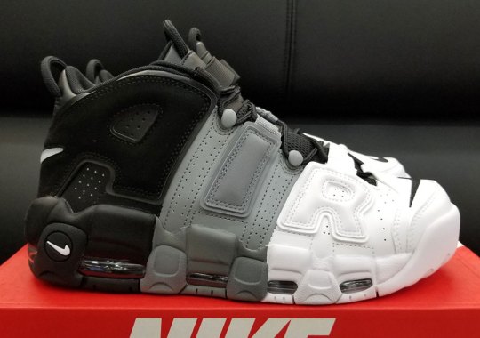 Nike Air More Uptempo “Tri-Color” Is Coming Soon