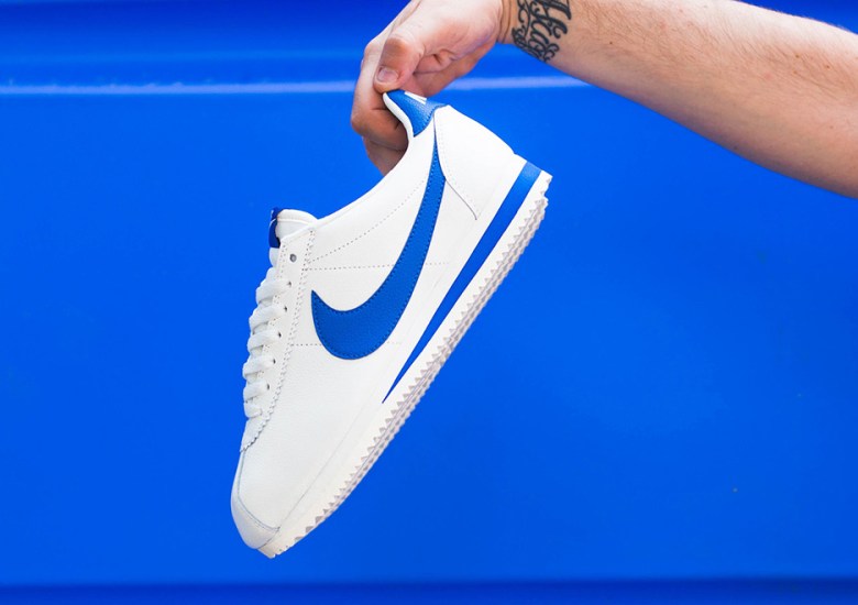 Nike Adds “Blue Jay” To The Cortez Classic Leather