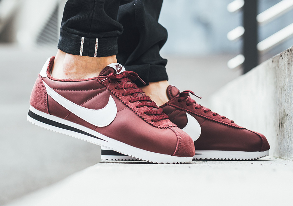 Nike Cortez Nylon Dark Team Red 807472-601 | SneakerNews.com