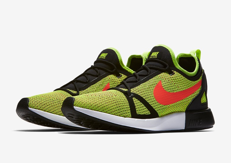 The Nike Duel Racer Is Releasing In Volt And Crimson