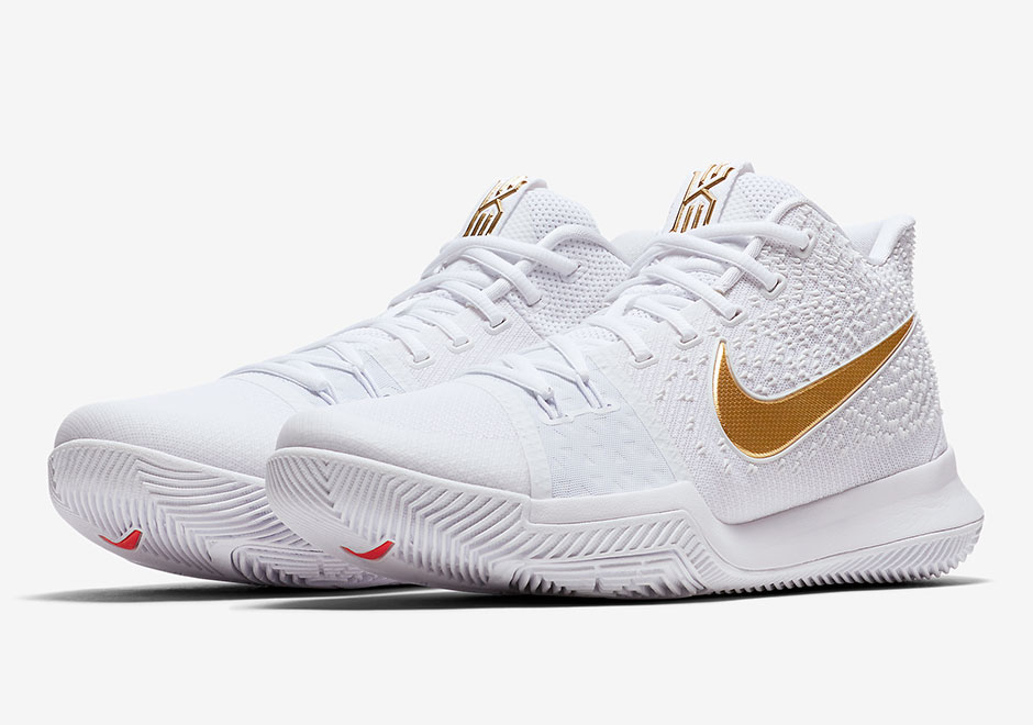 A Nike Kyrie 3 In Classic "Finals" Gold Is Releasing Soon