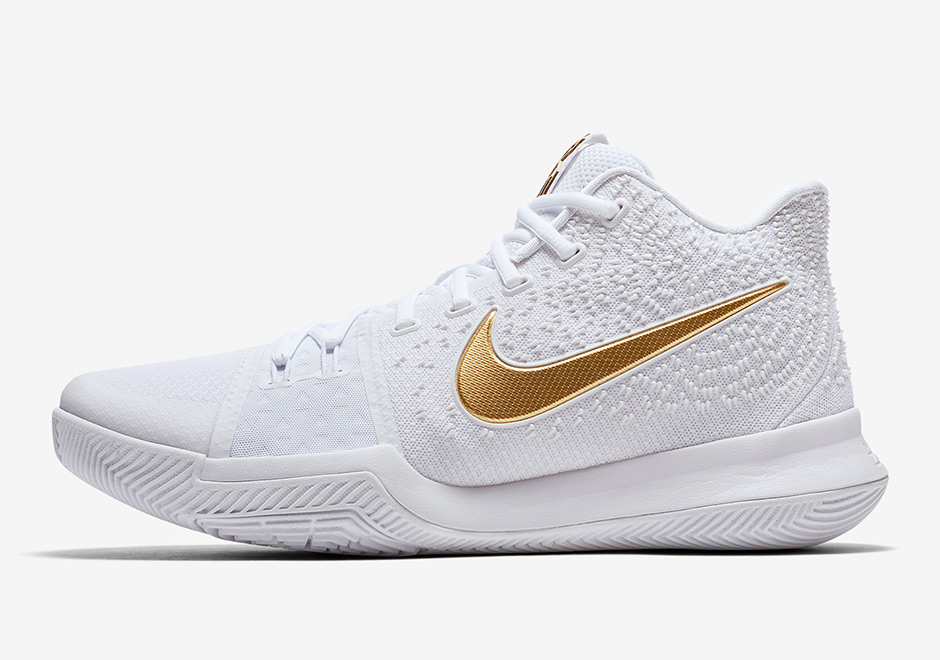 Nike Kyrie 3 White Gold Finals 2