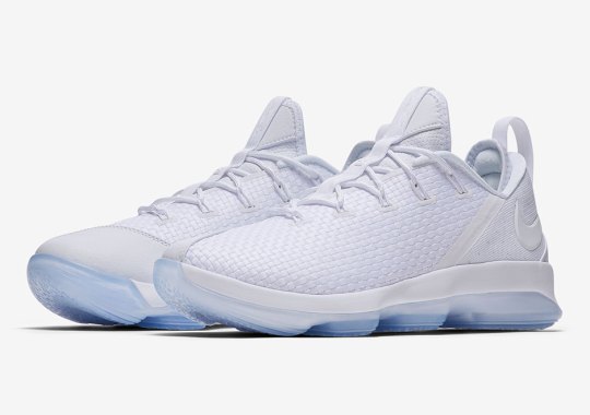 Nike LeBron 14 Low “Ice” Releasing Soon