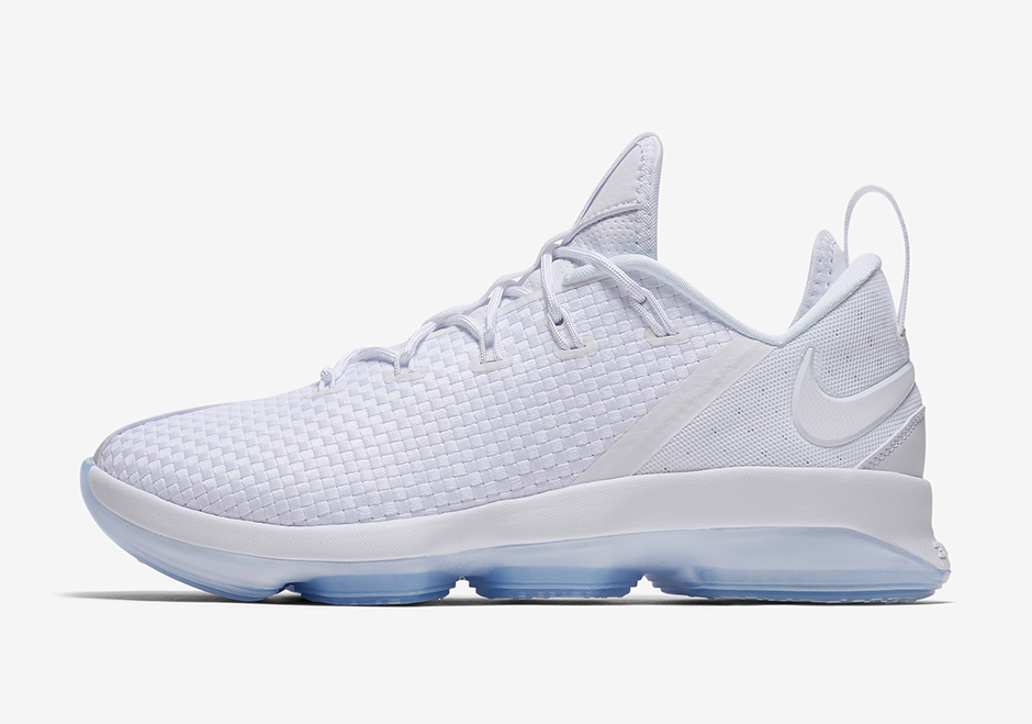 Nike lebron 14 store low white