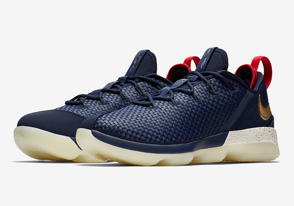 Nike LeBron 14 Low USA 878635-400 